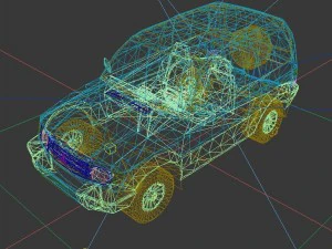 vehicles - mercedes-benz bmw volkswagen audi car 19 3D Model