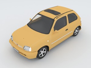vehicles - mercedes-benz bmw volkswagen audi car 20 3D Model