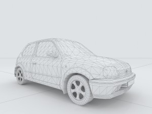 vehicles - mercedes-benz bmw volkswagen audi car 20 3D Model