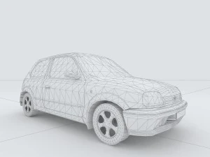 vehicles - mercedes-benz bmw volkswagen audi car 20 3D Model
