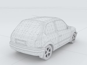 vehicles - mercedes-benz bmw volkswagen audi car 20 3D Model