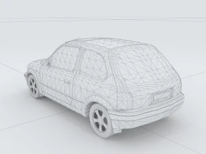 vehicles - mercedes-benz bmw volkswagen audi car 20 3D Model