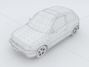 vehicles - mercedes-benz bmw volkswagen audi car 20 3D Model
