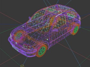 vehicles - mercedes-benz bmw volkswagen audi car 20 3D Model