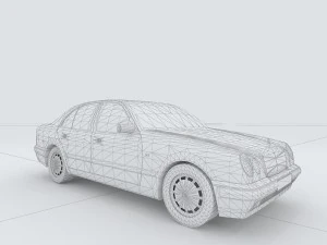 vehicles - mercedes-benz bmw volkswagen audi car 21 3D Model