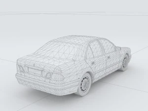 vehicles - mercedes-benz bmw volkswagen audi car 21 3D Model
