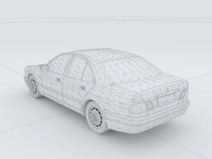 vehicles - mercedes-benz bmw volkswagen audi car 21 3D Model