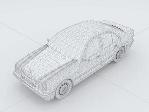 vehicles - mercedes-benz bmw volkswagen audi car 21 3D Model