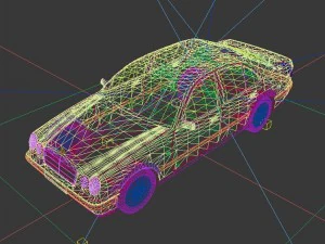 vehicles - mercedes-benz bmw volkswagen audi car 21 3D Model