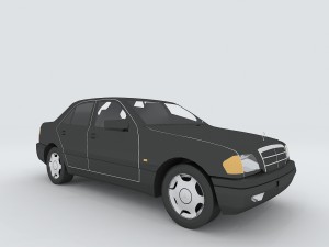 vehicles - mercedes-benz bmw volkswagen audi car 22 3D मॉडल