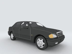 vehicles - mercedes-benz bmw volkswagen audi car 22 3D Model