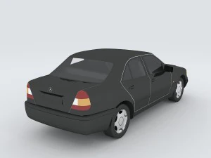 vehicles - mercedes-benz bmw volkswagen audi car 22 3D Model