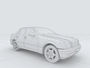 vehicles - mercedes-benz bmw volkswagen audi car 22 3D Model