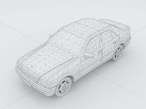 vehicles - mercedes-benz bmw volkswagen audi car 22 3D Model