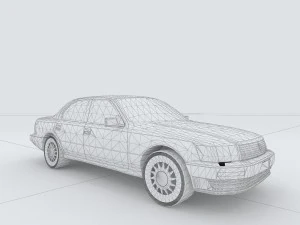 vehicles - mercedes-benz bmw volkswagen audi car 23 3D Model