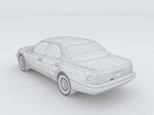 vehicles - mercedes-benz bmw volkswagen audi car 23 3D Model