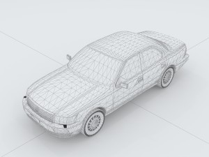vehicles - mercedes-benz bmw volkswagen audi car 23 3D Model