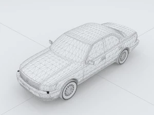 vehicles - mercedes-benz bmw volkswagen audi car 23 3D Model