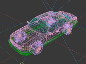 vehicles - mercedes-benz bmw volkswagen audi car 23 3D Model