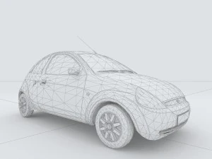 vehicles - mercedes-benz bmw volkswagen audi car 24 3D Model