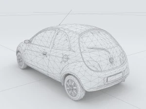 vehicles - mercedes-benz bmw volkswagen audi car 24 3D Model
