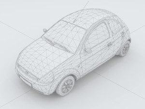 vehicles - mercedes-benz bmw volkswagen audi car 24 3D 模型