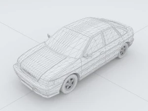 vehicles - mercedes-benz bmw volkswagen audi car 25 3D Model