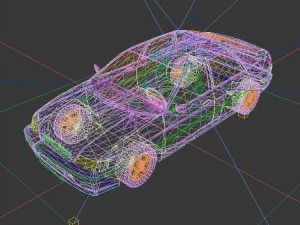 vehicles - mercedes-benz bmw volkswagen audi car 25 3D Model