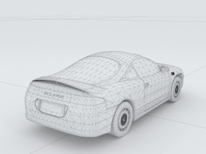 vehicles - mercedes-benz bmw volkswagen audi car 26 3D Model