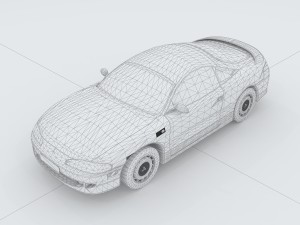 vehicles - mercedes-benz bmw volkswagen audi car 26 3D Model