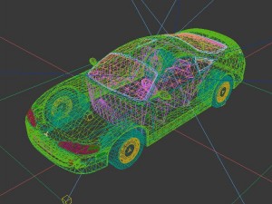 vehicles - mercedes-benz bmw volkswagen audi car 26 3D Model