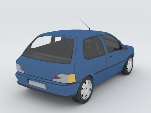 vehicles - mercedes-benz bmw volkswagen audi car 27 3D Modell