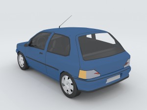 vehicles - mercedes-benz bmw volkswagen audi car 27 3D Modell