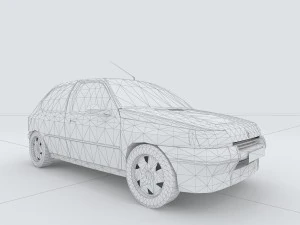vehicles - mercedes-benz bmw volkswagen audi car 27 3D Model