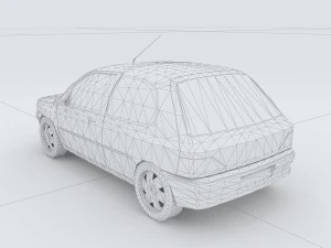 vehicles - mercedes-benz bmw volkswagen audi car 27 3D Model