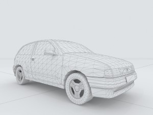 vehicles - mercedes-benz bmw volkswagen audi car 28 Modelo 3D