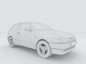 vehicles - mercedes-benz bmw volkswagen audi car 28 3D Model