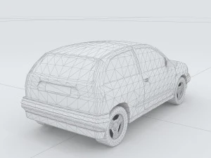 vehicles - mercedes-benz bmw volkswagen audi car 28 3D Model