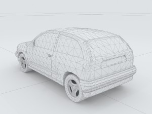 vehicles - mercedes-benz bmw volkswagen audi car 28 Modelo 3D