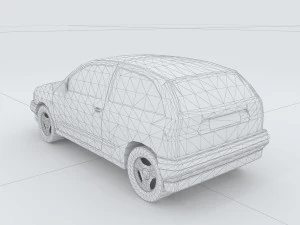 vehicles - mercedes-benz bmw volkswagen audi car 28 3D Model