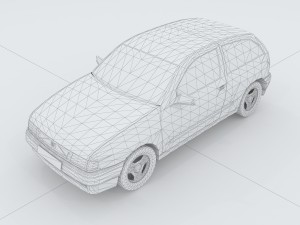 vehicles - mercedes-benz bmw volkswagen audi car 28 Modelo 3D