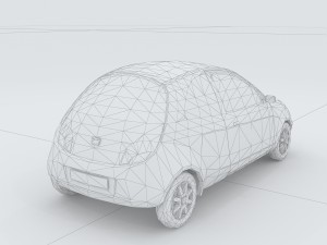 vehicles - mercedes-benz bmw volkswagen audi car 30 3D 模型