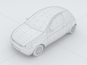 vehicles - mercedes-benz bmw volkswagen audi car 30 3D 模型