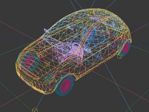 vehicles - mercedes-benz bmw volkswagen audi car 30 3D 模型