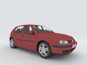 vehicles - mercedes-benz bmw volkswagen audi car 31 3D Model