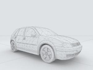 vehicles - mercedes-benz bmw volkswagen audi car 31 Model 3D