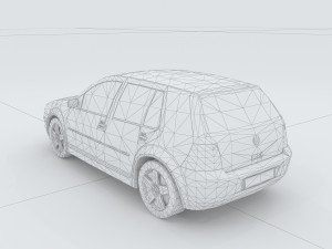 vehicles - mercedes-benz bmw volkswagen audi car 31 Model 3D