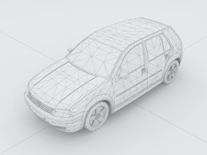 vehicles - mercedes-benz bmw volkswagen audi car 31 Model 3D