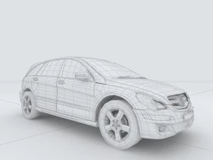 vehicles - mercedes-benz bmw volkswagen audi car 32 3D Model