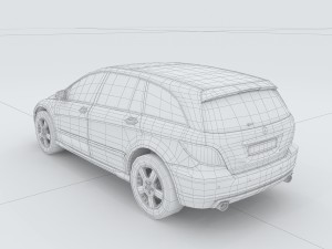 vehicles - mercedes-benz bmw volkswagen audi car 32 3D Model